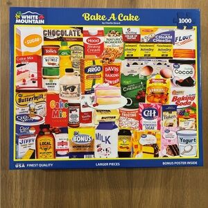 WHITE MOUNTAIN JIGSAW PUZZLE